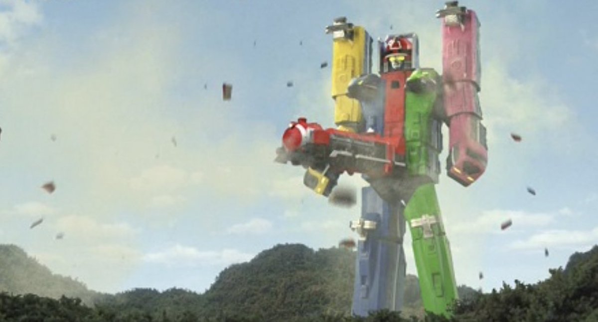 トッキュウオーのこれ絵面エグすぎてずっと笑ってる