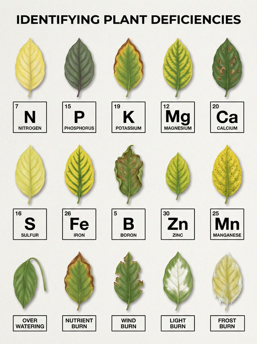 How to identify plant deficiencies