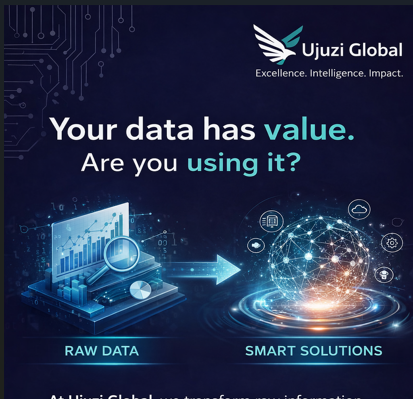 Ujuziglobal's tweet photo. Your data has value. Are you using it?
Most organizations collect data.
Few turn it into decisions.
Let’s unlock the power of your data.
#DataScience #AI #MachineLearning #Analytics #DigitalTransformation #UjuziGlobal #TechForImpact https://t.co/owDCq044pa