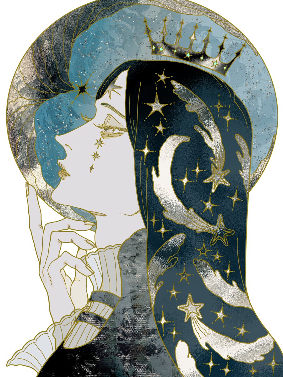 #私はこういう絵を描いています
#冬の創作クラスターフォロー祭り
#絵描きさんと繋がりたい 

キラキラしていて寂しくて美しい作品があります。どうぞご覧ください👼RPいいねお邪魔します。よろしくお願いいたします