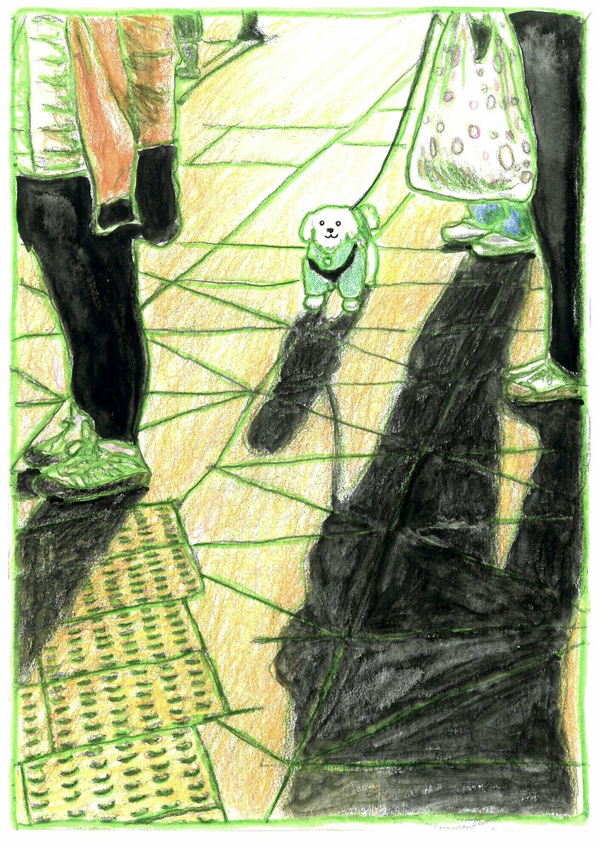 바쁜 세상에서, 어떤 다정한 생명체는 온 마음을 다해, 나의 눈을 맞추려 애쓰고 있었다.