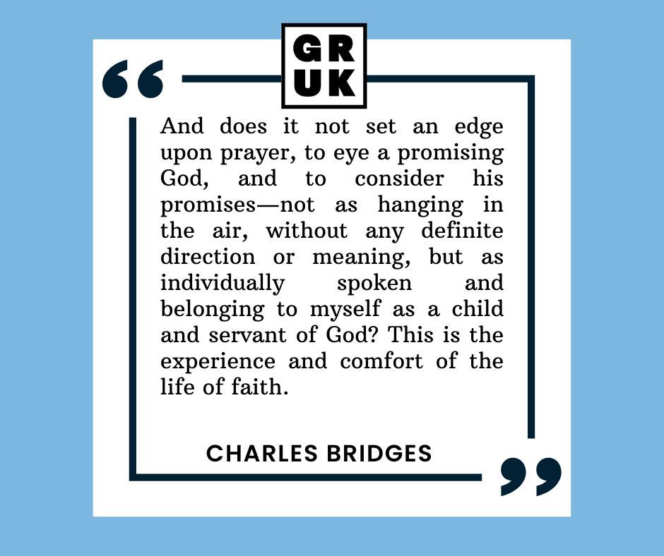 Charles Bridges commenting on Psalm 119:49 "Remember your word to your servant, in which you have made me hope." (ESV) #psalms #psalms119