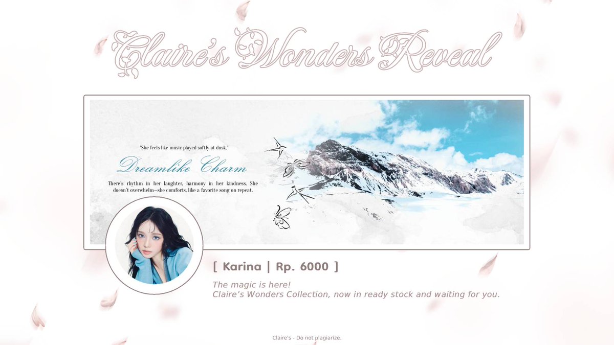 Claaie's tweet photo. ︎︎ ︎ ︎
help  repost,  please?  thank  you!

aku  ada  layout  ready  stock  :  karina.  6000  /  layout!  boleh  langsung  dm  atau  chat  aku  di  telegram!
︎ ︎ ︎ https://t.co/BhLP6VcdPY