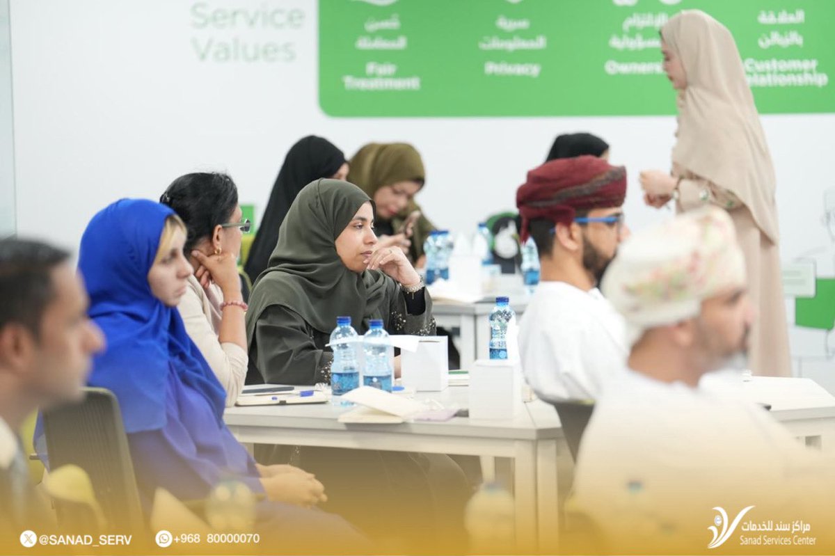 SANAD_SERV's tweet photo. في إطار تفعيل برنامج التعاون الموقّع مع @BankDhofar، تم تنفيذ برنامج تدريبي مخصص لعدد من مراكز سند؛ تمهيدًا لانطلاق مرحلة التفعيل التجريبي للخدمات، بما يعزز جاهزية المراكز ويدعم توسيع نطاق الخدمات المقدمة للمستفيدين. https://t.co/fG56Tz7TzO