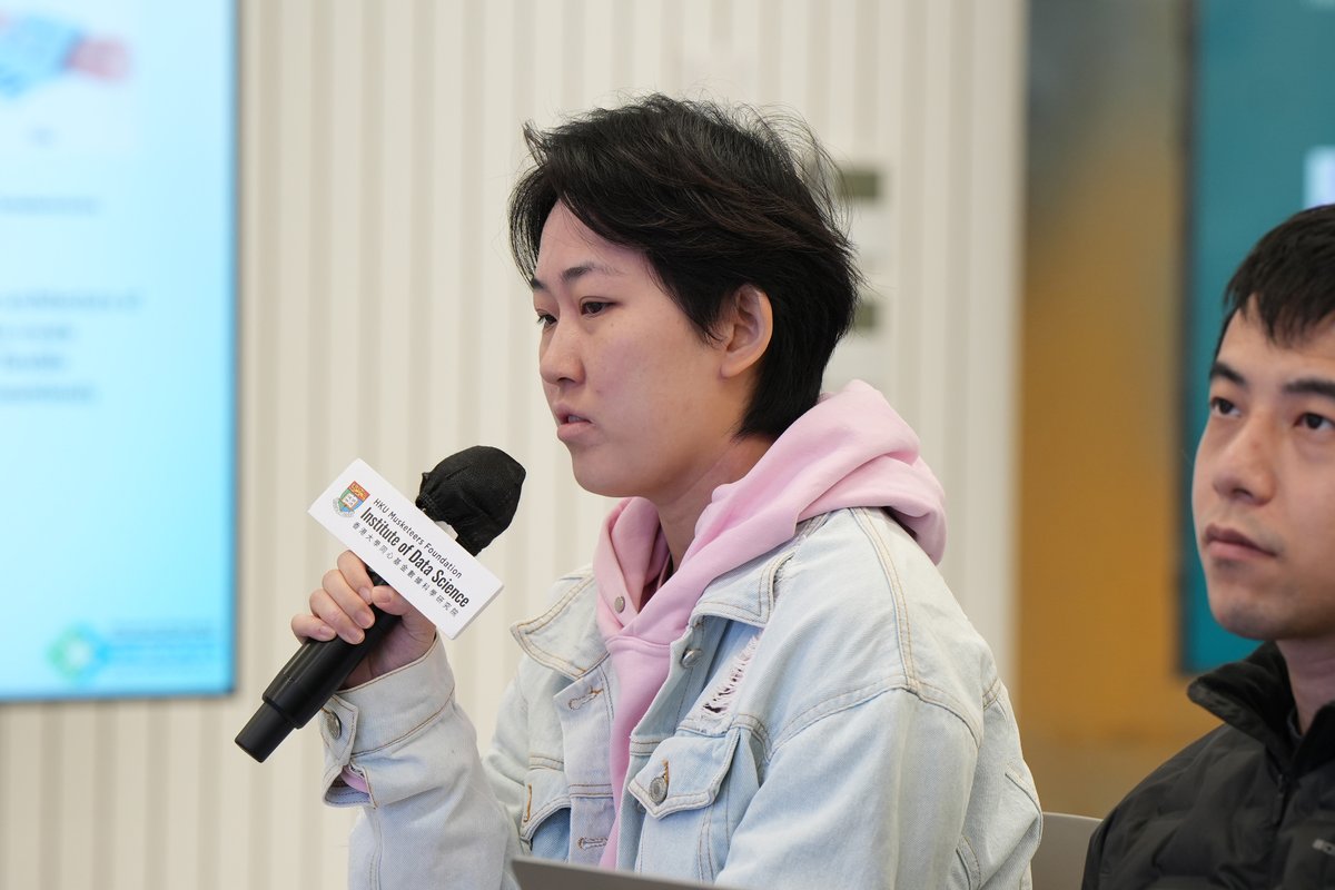 hkudatascience's tweet photo. ใEvent Recap! ๐ใ
IDS Seminar #23: Prof. Yingyu Liang on โTangram Theory of Generalizationโ ๐งฉ Fresh take on ML generalization + AGI path! Full house & lively Q&A.
Recording: https://t.co/PZSp7H9pXZ
#HKUIDS #MachineLearning #AI https://t.co/zychEpQ5jF