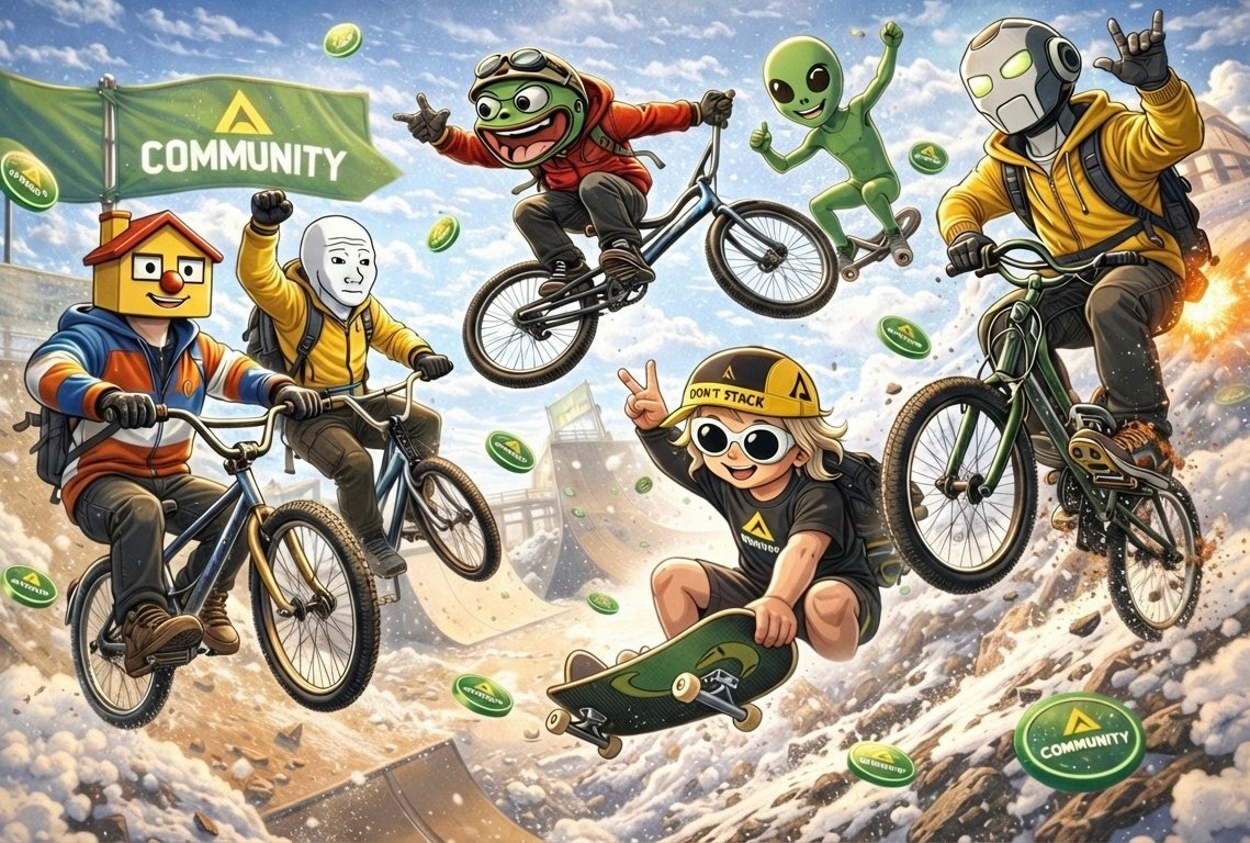Fun times are ahead for ☝️ $Community. Let's Build. 🧱🔨