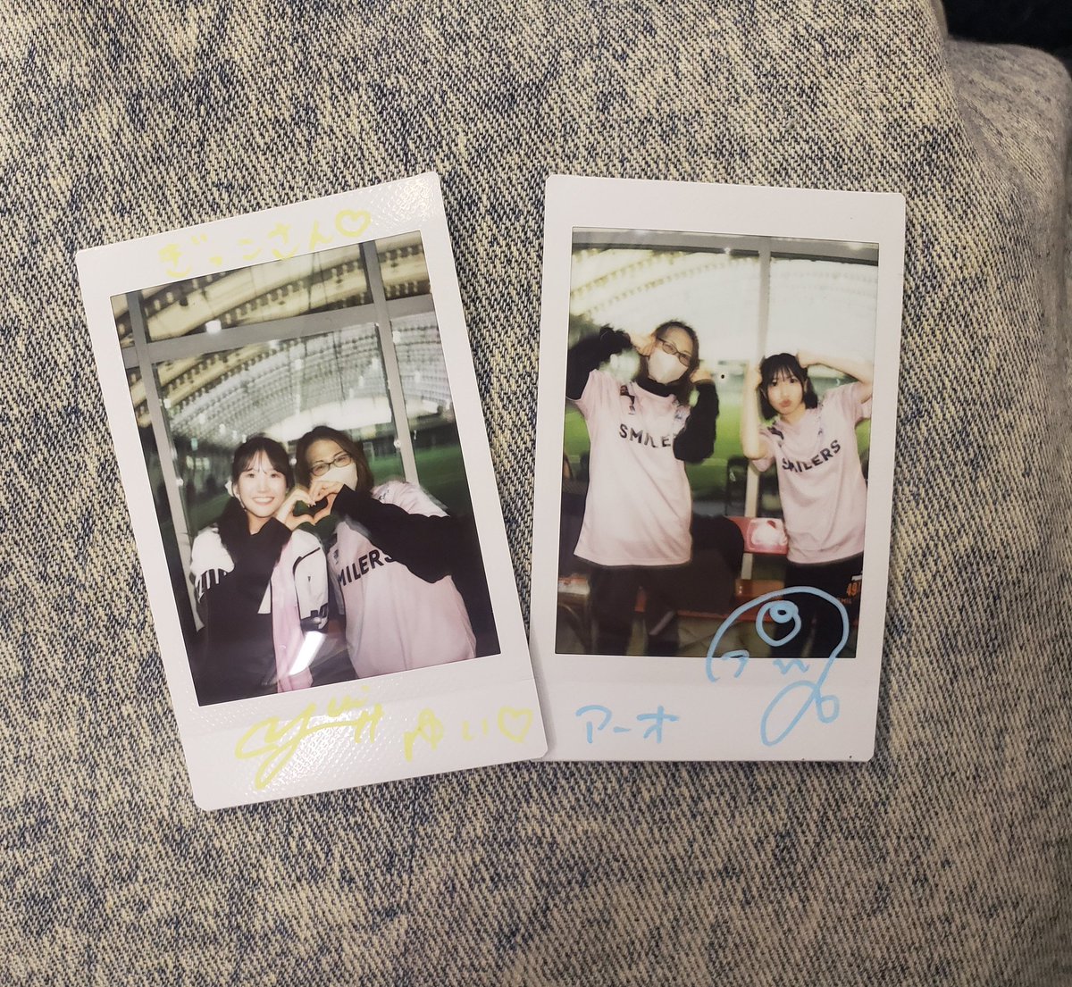 gikko_man's tweet image. チェキ📷
アーオちゃんとゆいちゃん🧚‍♀️💕
牛ぐーとハート🫶
めっちゃ可愛い!!
 #SMILES
 #スマイラーズ
 #なんだわアーオ