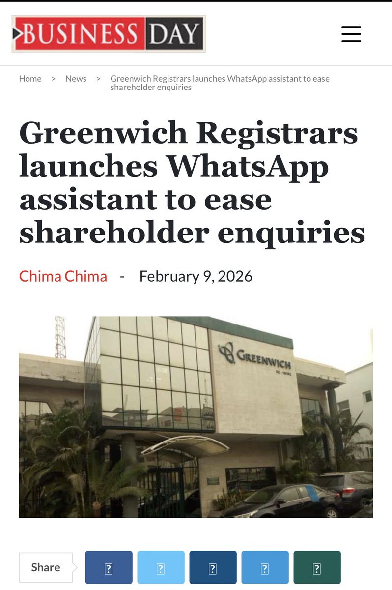 Greenwich Registrars & Data Solutions tweet media