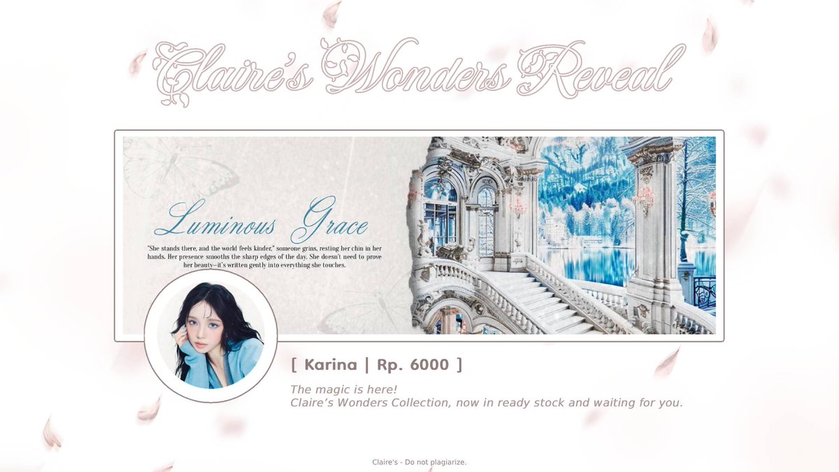 Claaie's tweet photo. ︎︎ ︎ ︎
help  repost,  please?  thank  you!

aku  ada  layout  ready  stock  :  karina.  6000  /  layout!  boleh  langsung  dm  atau  chat  aku  di  telegram!
︎ ︎ ︎ https://t.co/BhLP6VcdPY