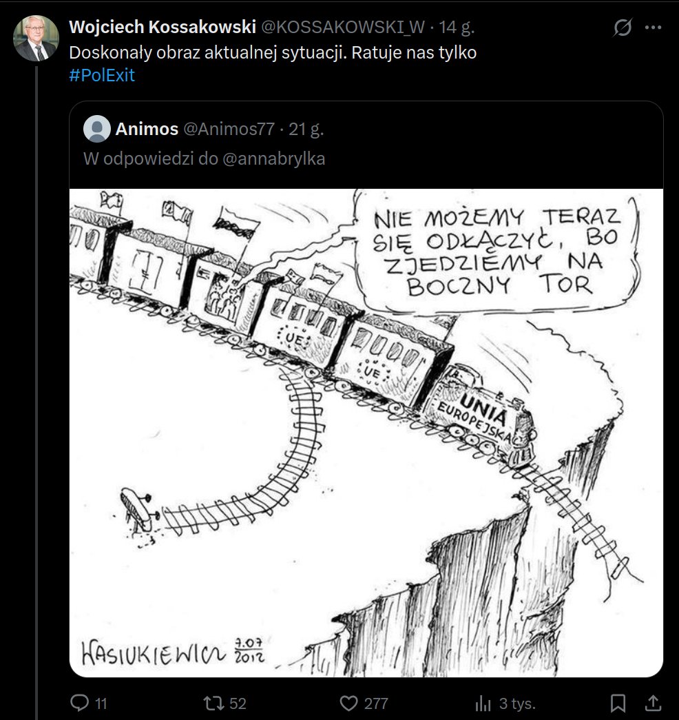 erykmocny's tweet photo. rysunek sprzed kurwa 14stu lat, w tym czasie p0lska z pariasa europy stała się krajem do którego zachodniaki walą sobie konia i stawiają za wzór rozwoju

no ale neosarmackie bydło i tak będzie się spuszczać. fakty są nieistotne, najaważniejsze aby połechtać suwerennistyczne ego https://t.co/shcqT2iFgF