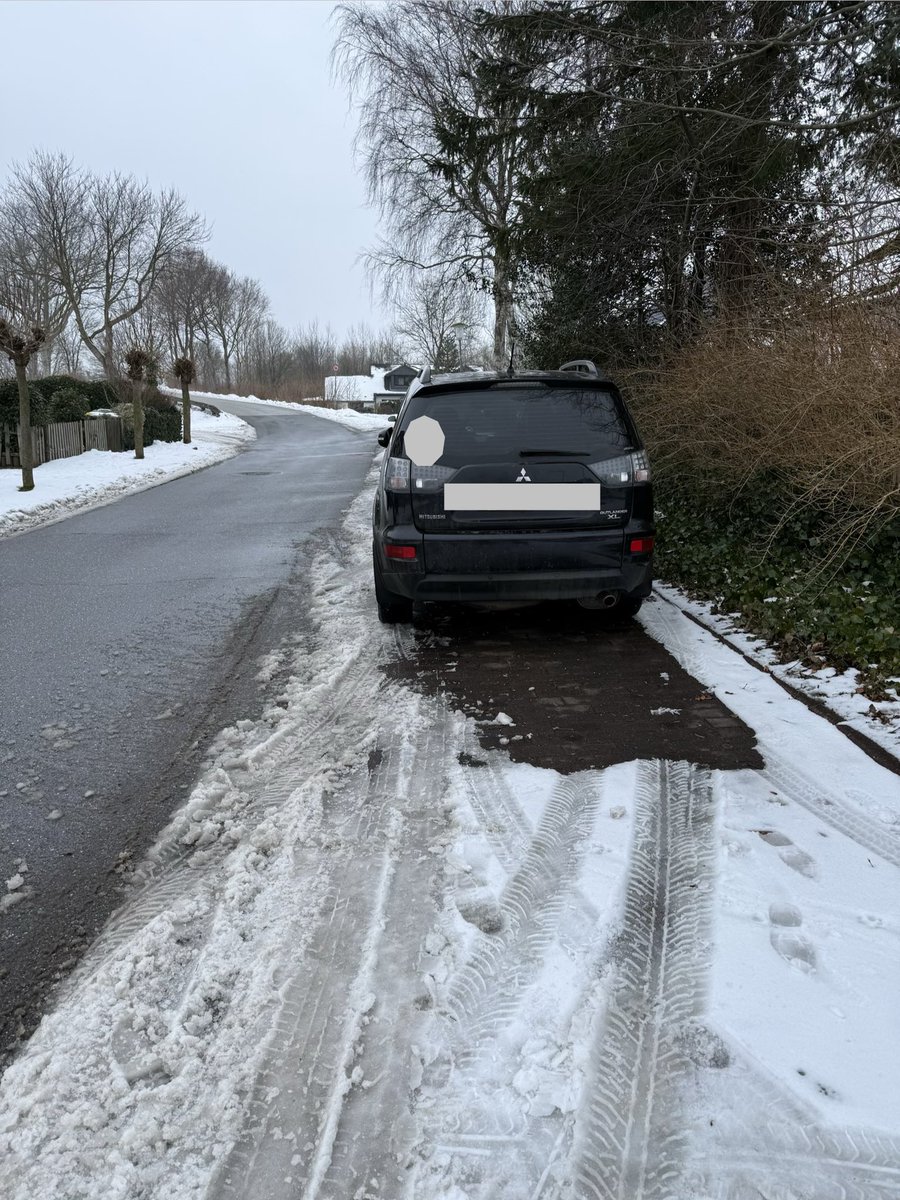 Habe gestern gelernt, dass man im Zuge gegenseitiger Rücksichtnahme zu Fuß nur zwischen den Parkständen und der Hecke/Mauer bewegen darf.