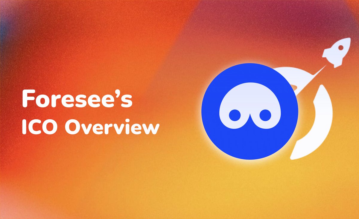 1/ The <a href="/foreseelol/">Foresee.lol</a> $SEE ICO has successfully concluded on SagaPad.

They achieved 167% oversubscription, proving strong market demand for fair launch projects, even in a bear market.

Here is a full recap of the launch, including a transparent breakdown of ICO activities and $SEE