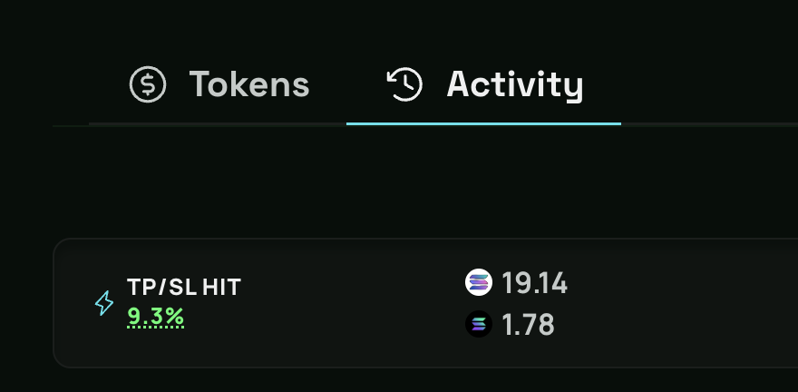 New update, you can now see PnL of TP/SL positions at HawkFi.ag!