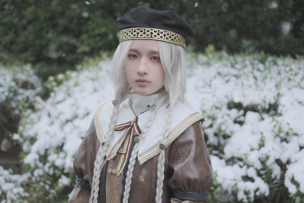 ELDEN RING NIGHTREIGN
復讐者(竜の学院)cosplay
📷：ネンさま
とても寒い中撮影ありがとうございました〜！☃️

#WF2026Wコスプレ