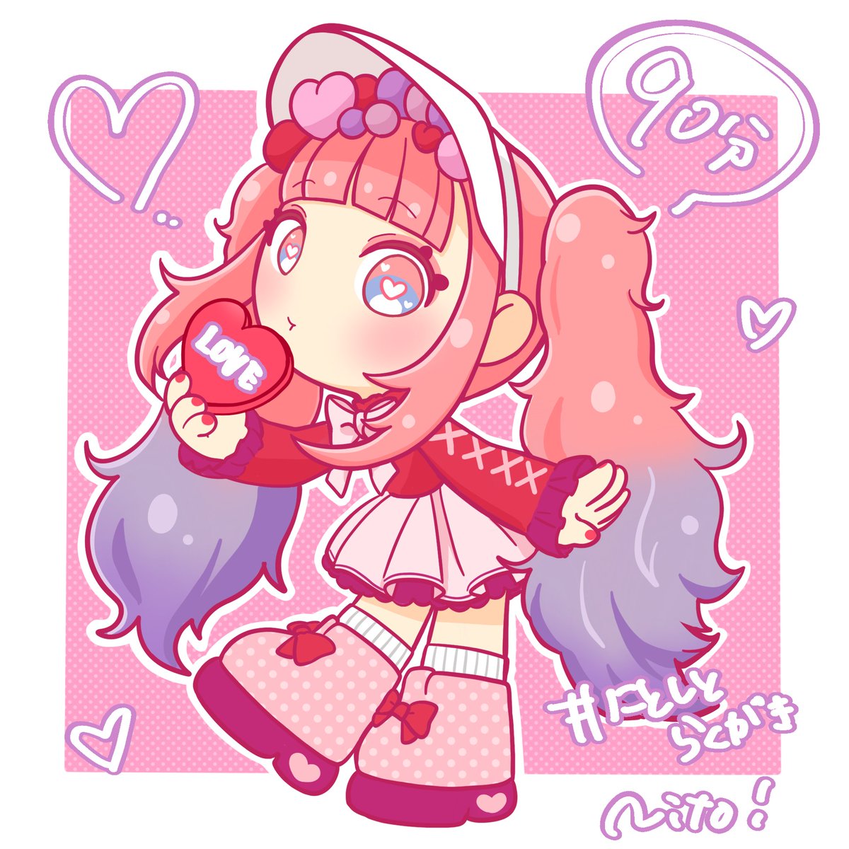 🩷
#イラスト #にとしとらくがき