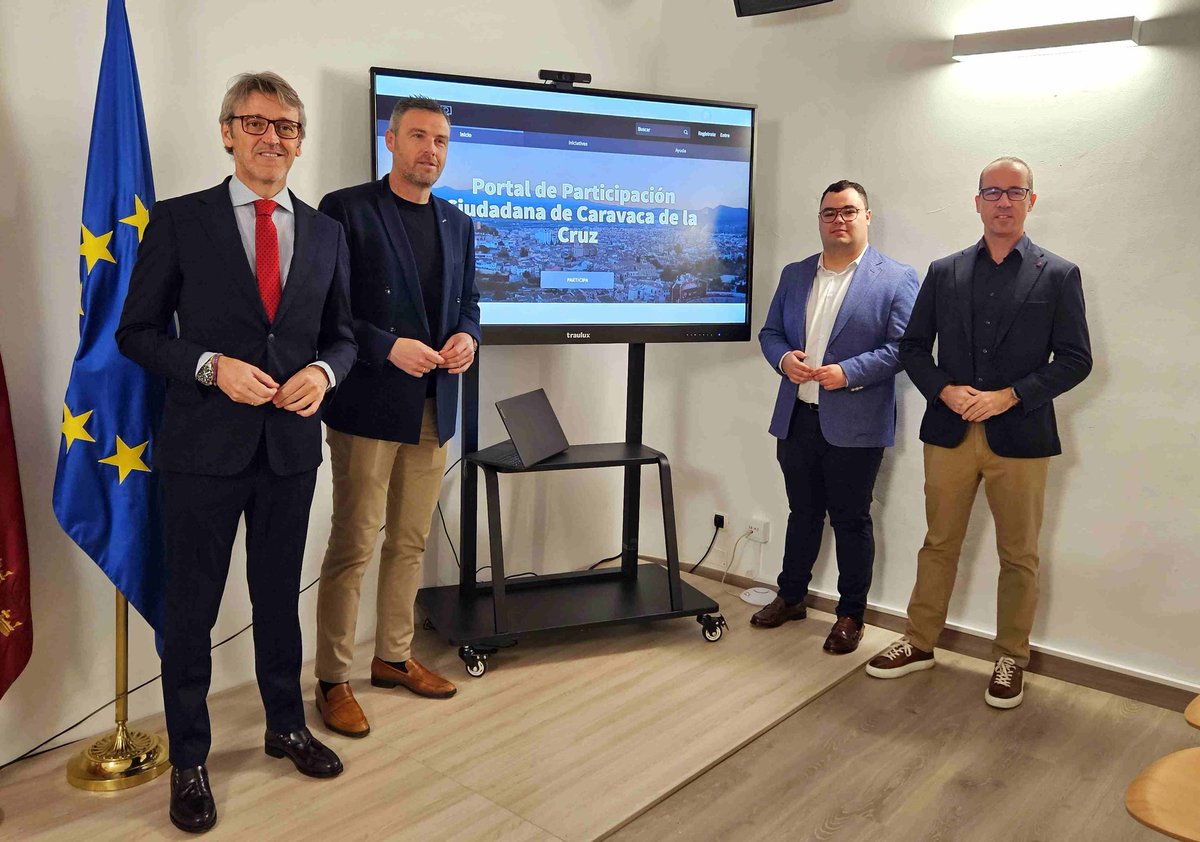 💻🤝Un nuevo portal web impulsa la participación ciudadana en #Caravaca

La plataforma ‘Caravaca participa’, enmarcada en el proyecto ‘SmartRegion’, es un espacio digital para presentar propuestas, participar en votaciones y seguir los procesos: acortar.link/BfAkpX