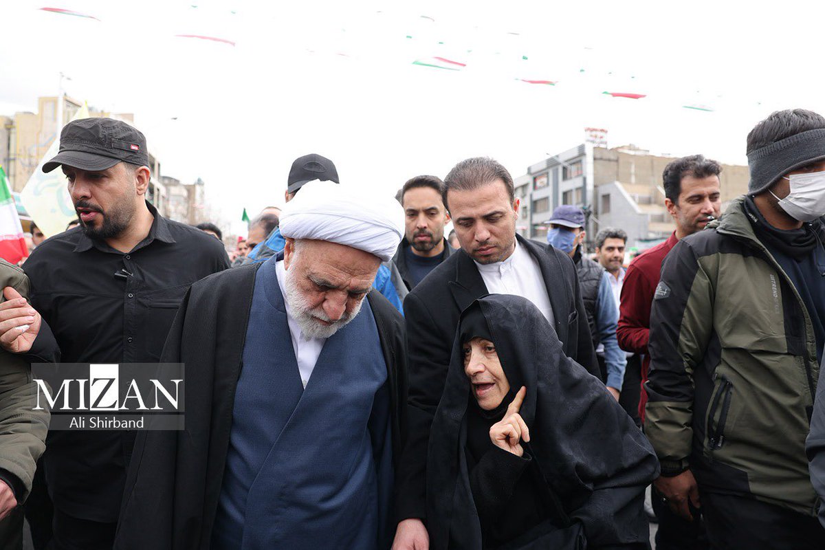 MizanPhoto's tweet photo. حضور رئیس قوه قضاییه در راهپیمایی یوم الله ۲۲ بهمن

📸مشاهده گزارش تصویری👇
https://t.co/5XWam4CJMl

#۲۲بهمن 
#ایران https://t.co/z4KSLP7iZp