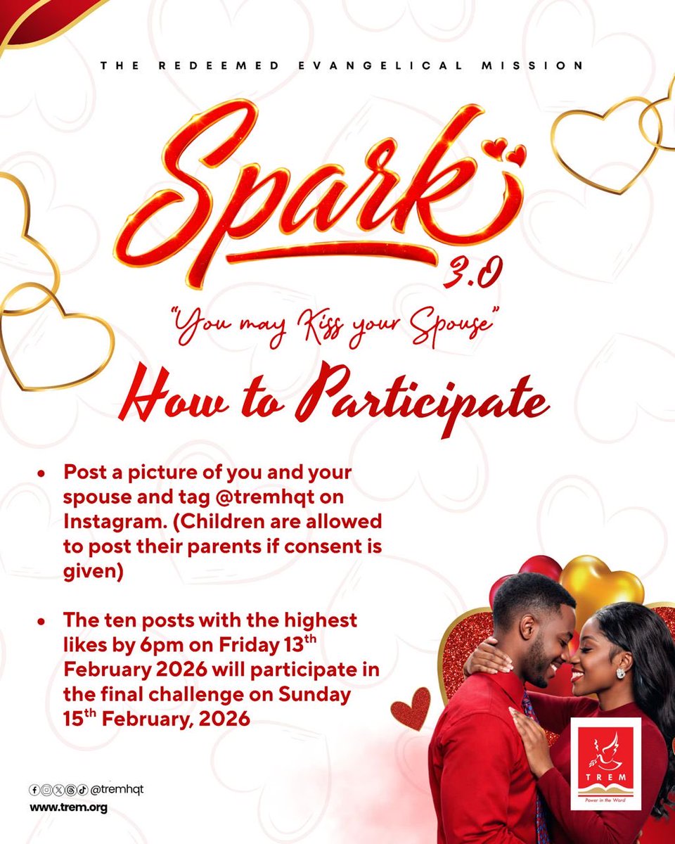 TREM couples we have something to for you this Valentine. Kindly find attached 🤗