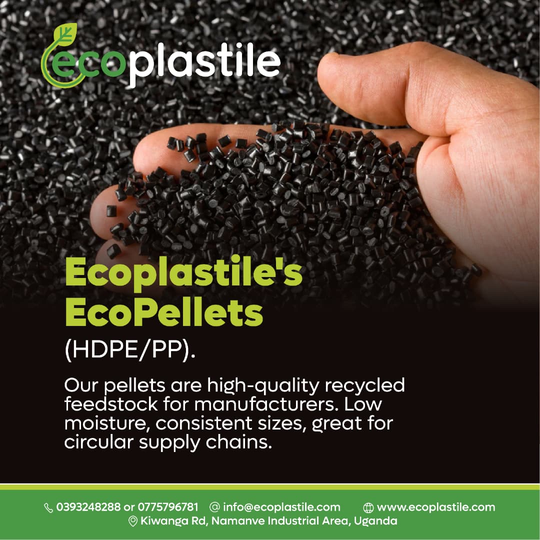 PRODUCT SPOTLIGHT: ECOPLASTILE RECYCLED PLASTIC PELLETS

Beyond roofing tiles, Ecoplastile also produces high-quality recycled plastic pellets(HDPE/PP) made from processed plastic waste. Visit our website ecoplastile.com for more information.
