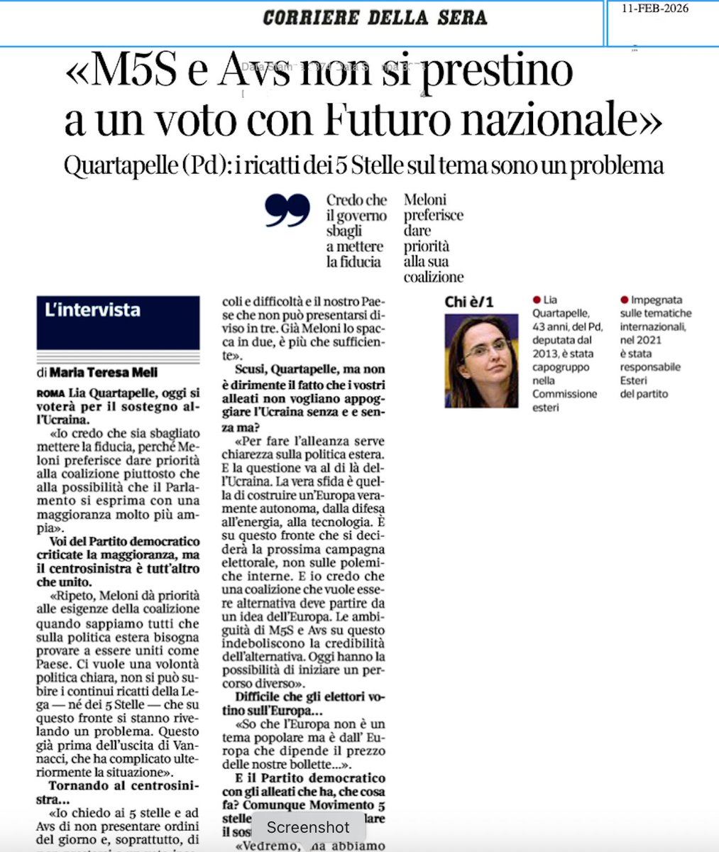 La linea 5s e Avs sull'Ucraina è molto chiara. Adesso sta a voi capire da che parte stare.A questo punto dovreste votare la fiducia al governo, credo sia la posizione più coerente che possiate prendere. 
Con le conseguenze politiche che questo comporterà.