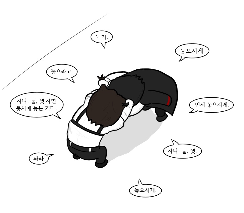 [히스클리프한테 꿀팁 알려주는 이상 만화]

싸우지 마 얘들아

#Limbus_Company