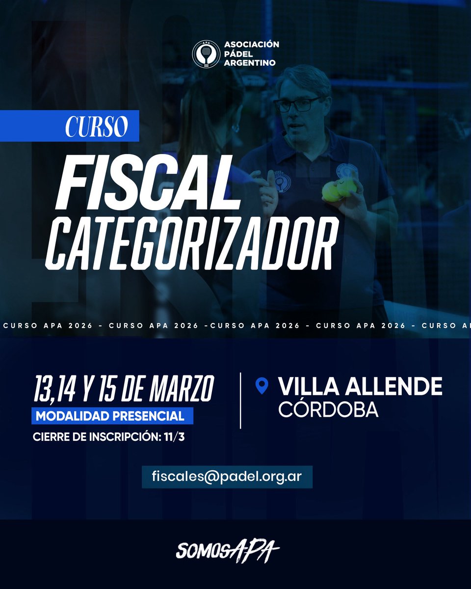 Asociación Pádel Argentino (APA) tweet media