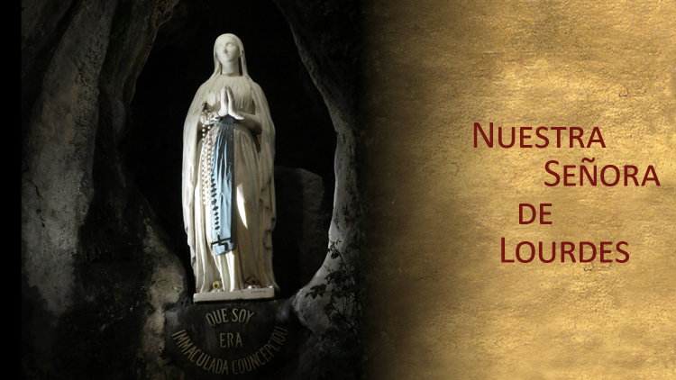 Hoy conmemoramos las apariciones de la Virgen en Lourdes a la joven Bernadette Soubirous, a partir del 11 de febrero de 1858 
La Virgen María se le apareció dieciocho veces en una gruta junto al río Gave.
#NuestraSeñoraDeLourdes, purísima y santa, ruega por nosotros🙏