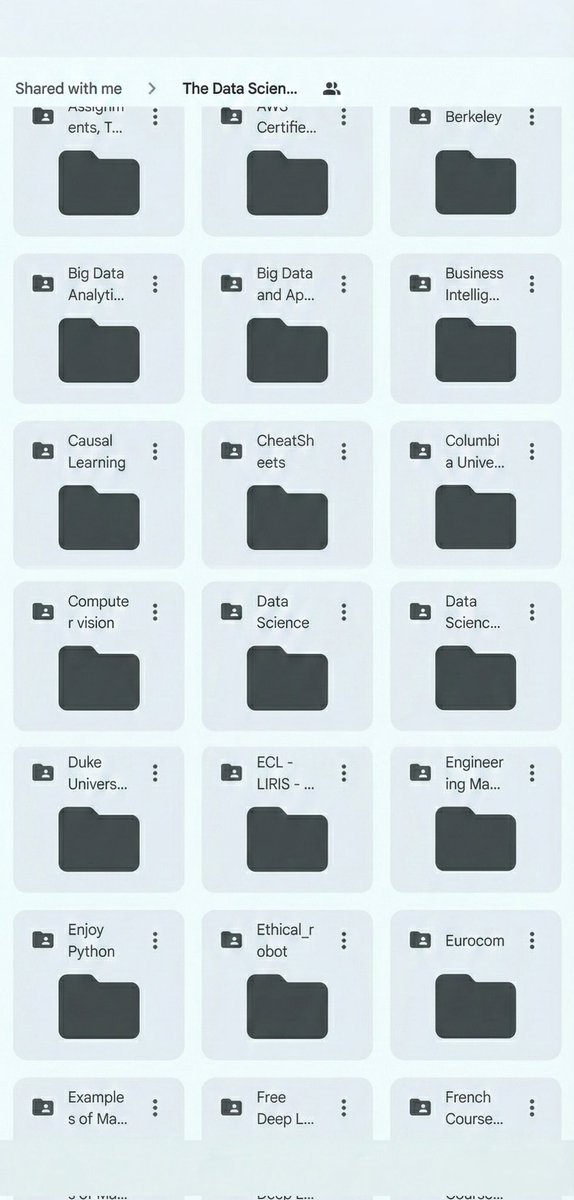 quianawidner's tweet image. 🎁 FREE COURSE GIVEAWAY 🎁

100GB+ of premium courses:

→ Google Cloud
→ Machine Learning
→ Data Science
→ Python
→ AWS
→ AI
→ Ethical Hacking
→ Tableau
→ Java
→ And more...

Limited to first 4000 people.

How to get it:

Follow me
Like + Repost
Reply "SEND"
Check your…