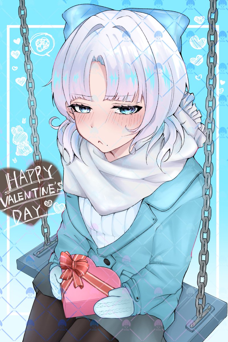 cyanN_celeste's tweet photo. 🍫ʜᴀᴘᴘʏ♡ᴠᴀʟᴇɴᴛɪɴᴇ🍫

                                Illust▶︎#simaumani 

#1枚絵公開 
   ーｰーｰーｰーｰーｰーｰ
 (    くるの、おそい。  )  ♡   #IRIAM
   ーｰーー        ーーｰー
                 ＼／👤♻️💬🩵全巡回！ https://t.co/Ml3eqdSxvd