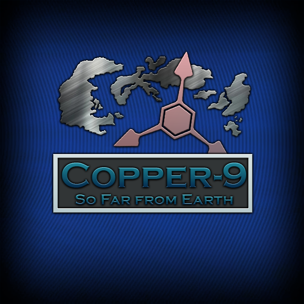 ironcode_col's tweet photo. New logo for Copper-9: So Far from Earth https://t.co/UriGWEuQWg