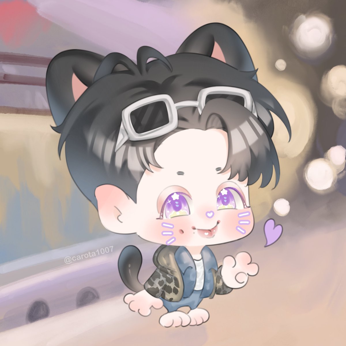 carota1007's tweet photo. 🐈‍⬛🕶️

#LayZhang #ZhangYixing #张艺兴 #Lay #Yixing #레이 #レイ #อี้ชิง #เลย์จาง #จางอี้ชิง #YIXINGFANART #zyxfanart https://t.co/Kem2mO4zyi