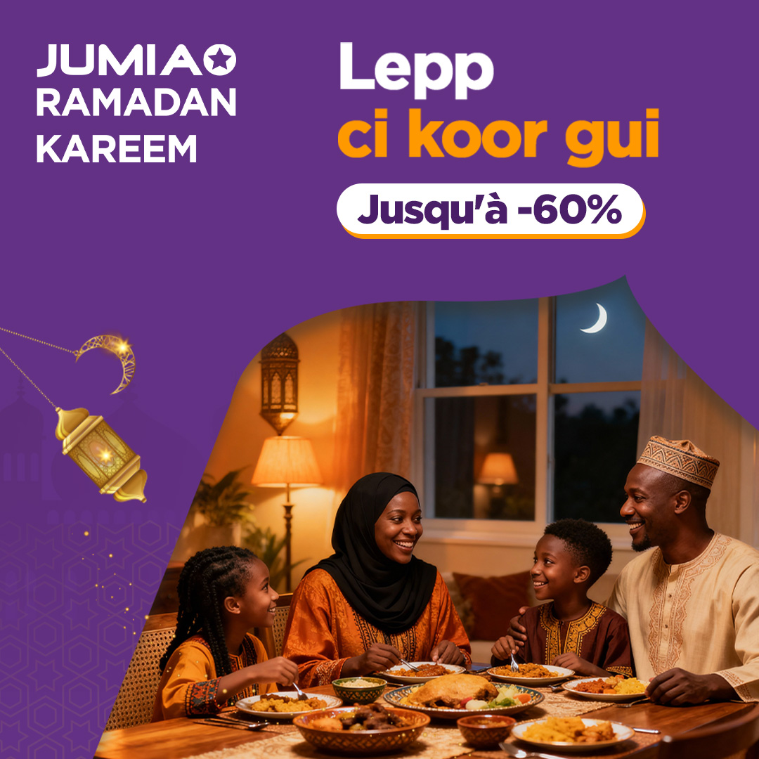 📢 La campagne Ramadan est officiellement lancée 
👉 Vous êtes vendeur et souhaitez accroître votre visibilité et toucher des clients sur l’ensemble du territoire sénégalais ?
Rejoignez Jumia et développez votre activité . Rdv sur bit.ly/VendreSurJumia…
<a href="/Jumia_Group/">Jumia Group</a>