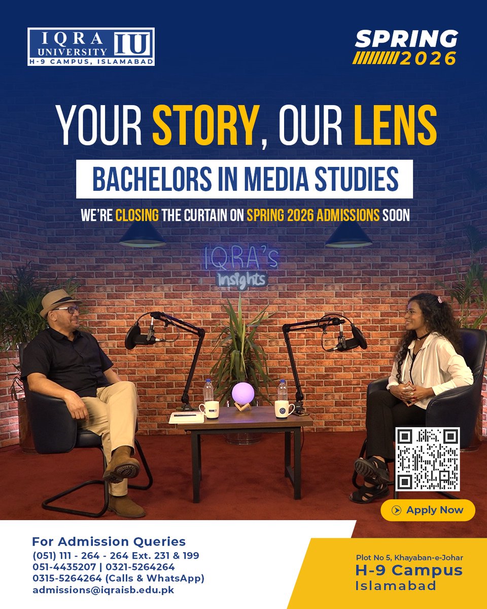 Iqra University, Islamabad Campus tweet media