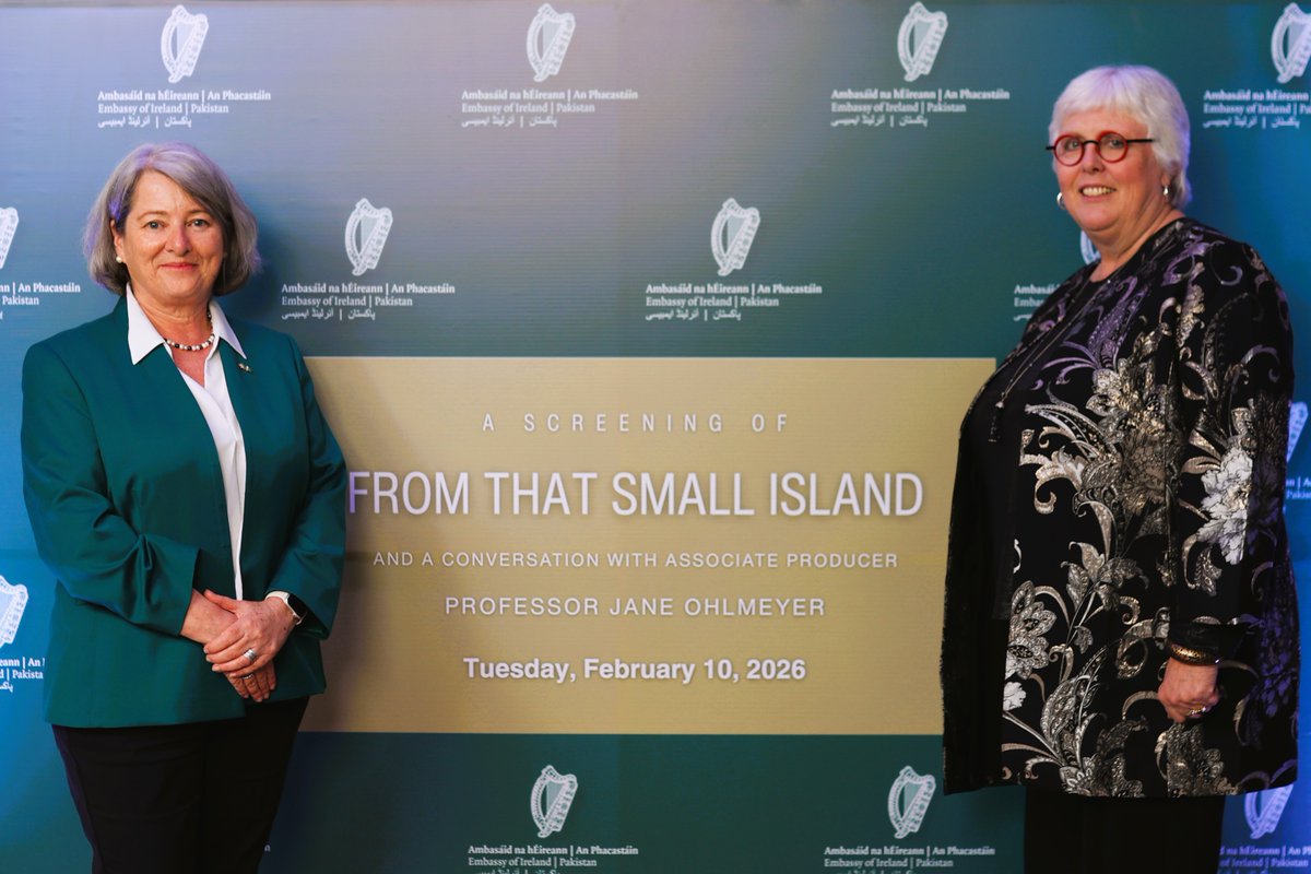 Irish Embassy Pakistan tweet media