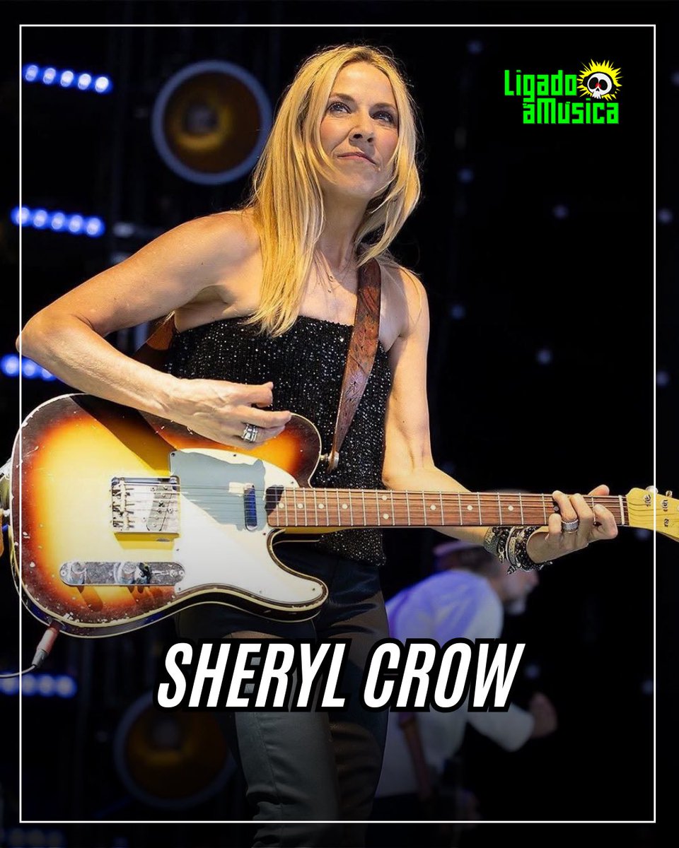A cantora Sheryl Crow completa 64 anos.

#sherylcrow #ligadoamusica