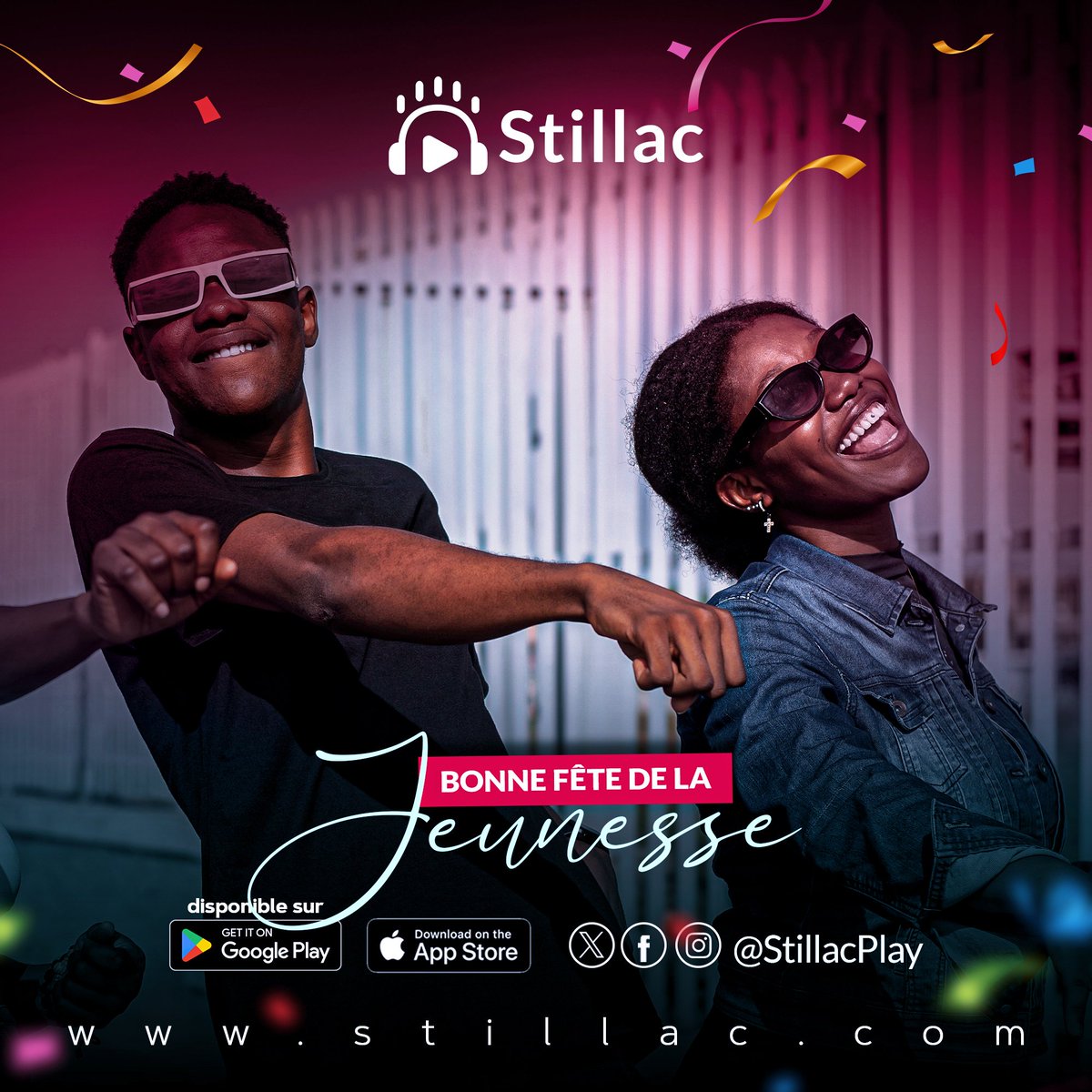 🇨🇲JEUNES - FORTS - AMBITIEUX🇨🇲

Que rien ni personne ne vous arrête. Croyez en vos rêves et réalisez les. 

Bonne Fête De La Jeunesse 🥳

#Stillac
#LeMeilleurDeLaZik