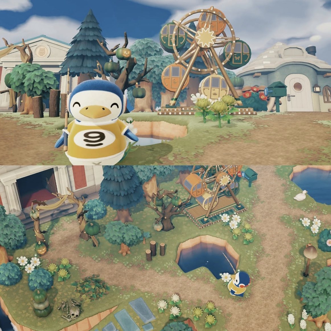 ˗ˏˋ 最推しのぶおと森の遊園地💙🤍💛