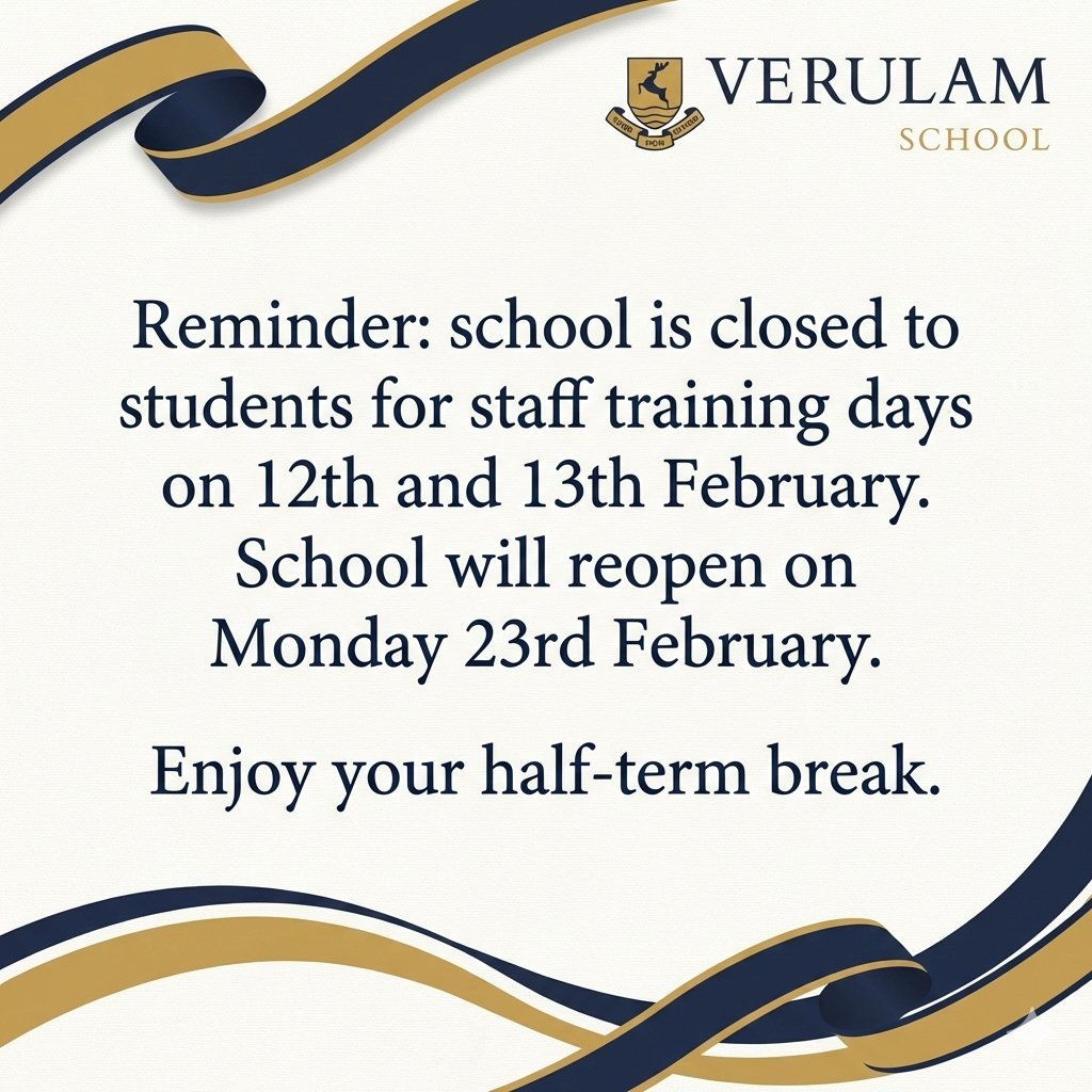 Verulam School tweet media