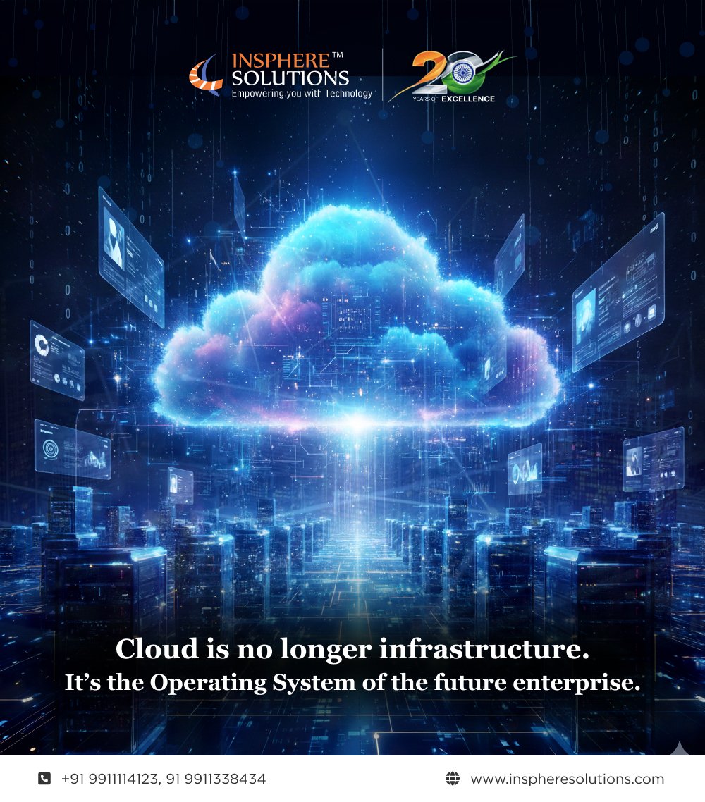 InsphereSoln's tweet photo. Cloud is no longer infrastructure.

It’s the Operating System of the future enterprise.

At @InsphereSoln , we engineer AI-native, secure, policy-driven cloud environments that scale with intelligence.

Is cloud in your org an enabler or the OS?

#CloudEngineering #AICloud https://t.co/zoXRMhvxdV