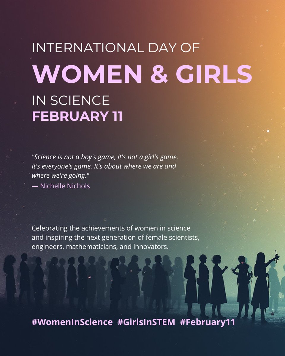 _MaryamAdil_'s tweet photo. I work in science. I see the impact.
When women lead, research gets stronger—and food systems get smarter.

Today I’m celebrating women in agri-science and calling for real inclusion, not tokenism.
.
.
.
#WomenInScienceDay #GirlsInSTEM  #FoodSystems #Leguminose https://t.co/N2X7LeWKxv