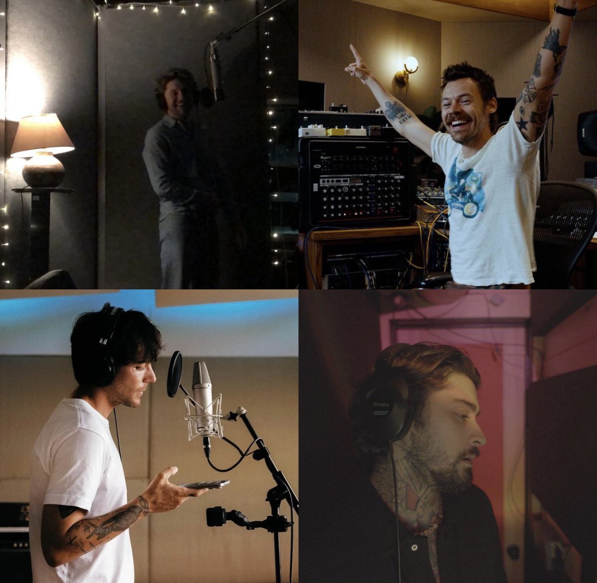 Crismtz_ahft's tweet image. Entonces ellos volvieron al estudio🥹❤️‍🩹 pero siempre me faltara uno🤍🕊️