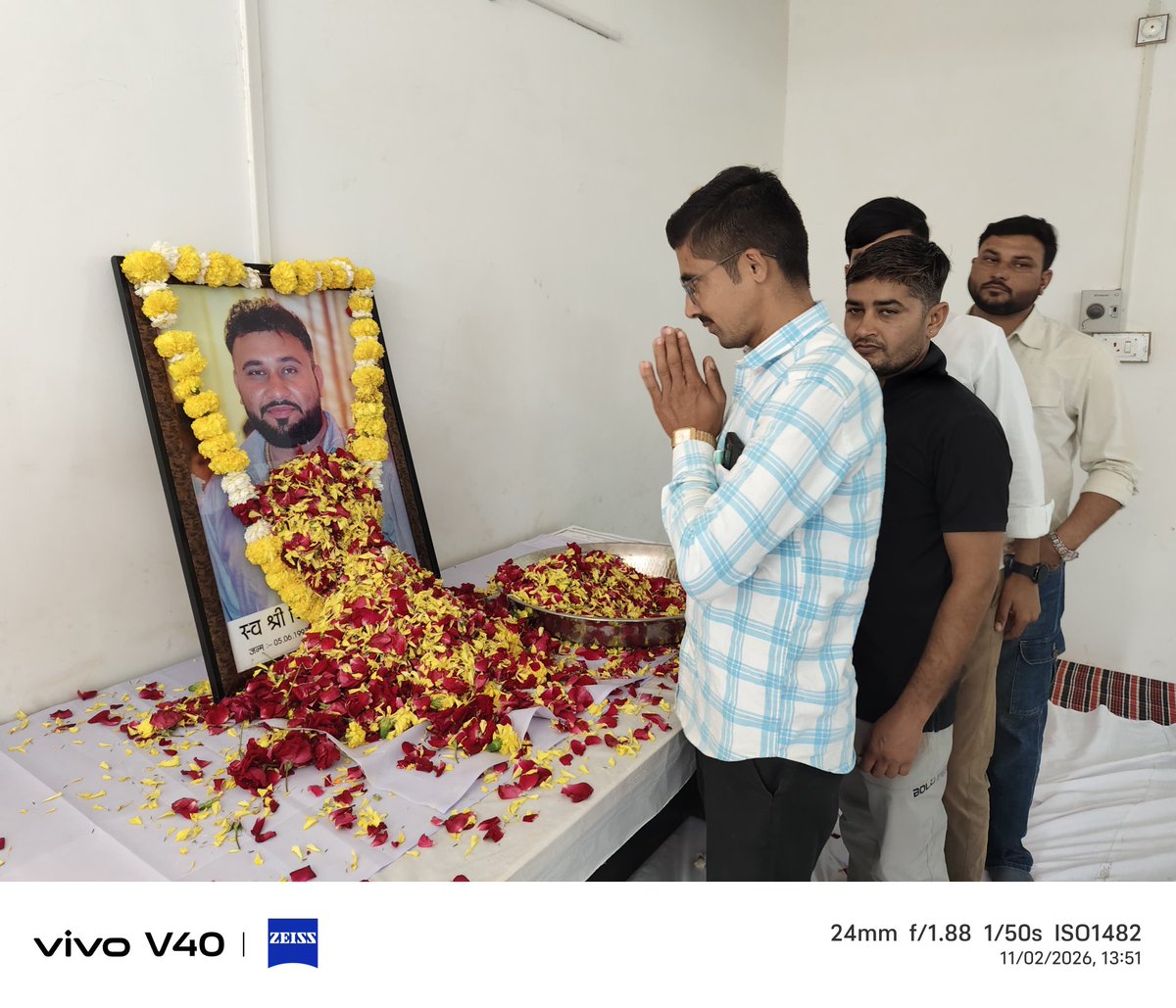 स्वर्गीय श्री विरधाराम जी सियोल की प्रथम पुण्यतिथि पर सादर नमन।
विनम्र श्रद्धांजलि।।