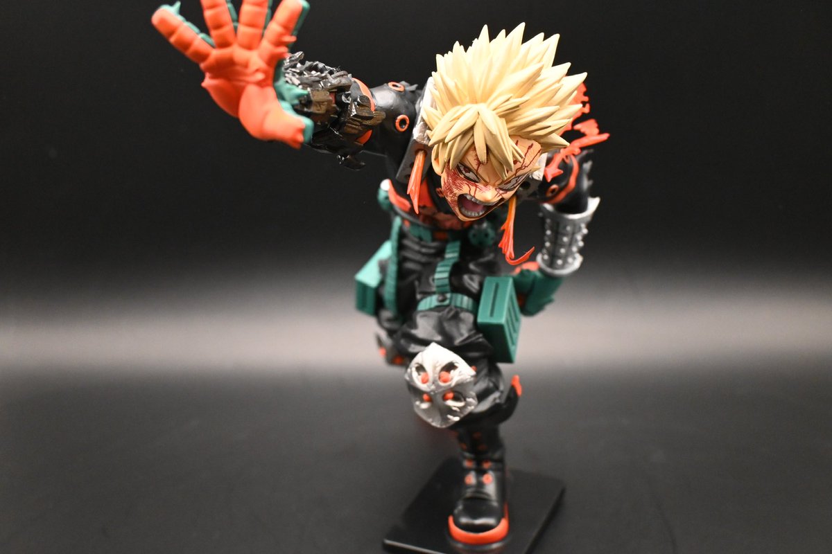 爆豪！迎入れられました！！本当にかっこいい、、、。この爆豪は自分の