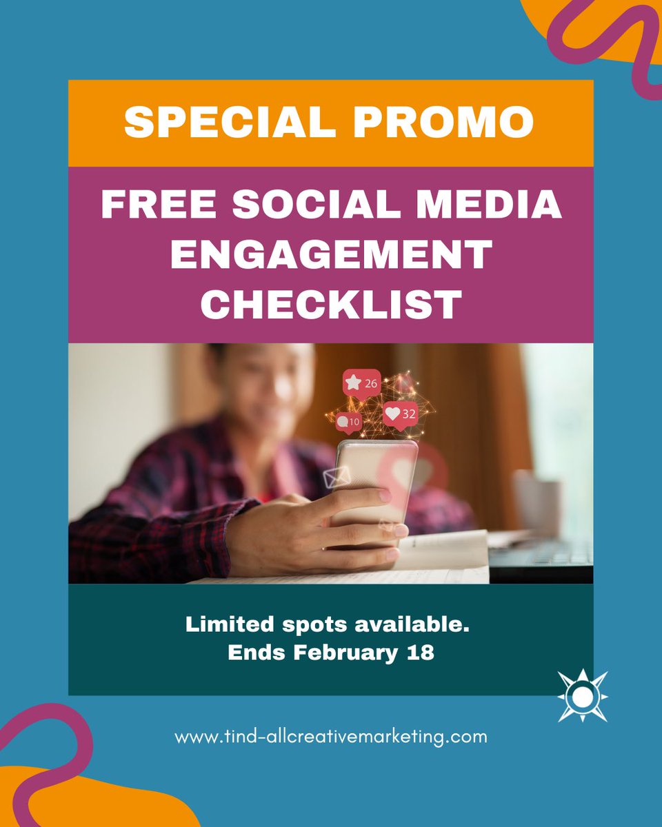 TindCreative's tweet photo. Our February promo is all about making a lasting first impression! Book a February Strategy Session and win a FREE Instagram &amp; Facebook Bio Makeover. Reserve your session: 

#FebruaryPromo #SocialMediaStrategy #TindAllCreativeMarketing #Giveaway https://t.co/mzYhdabPII