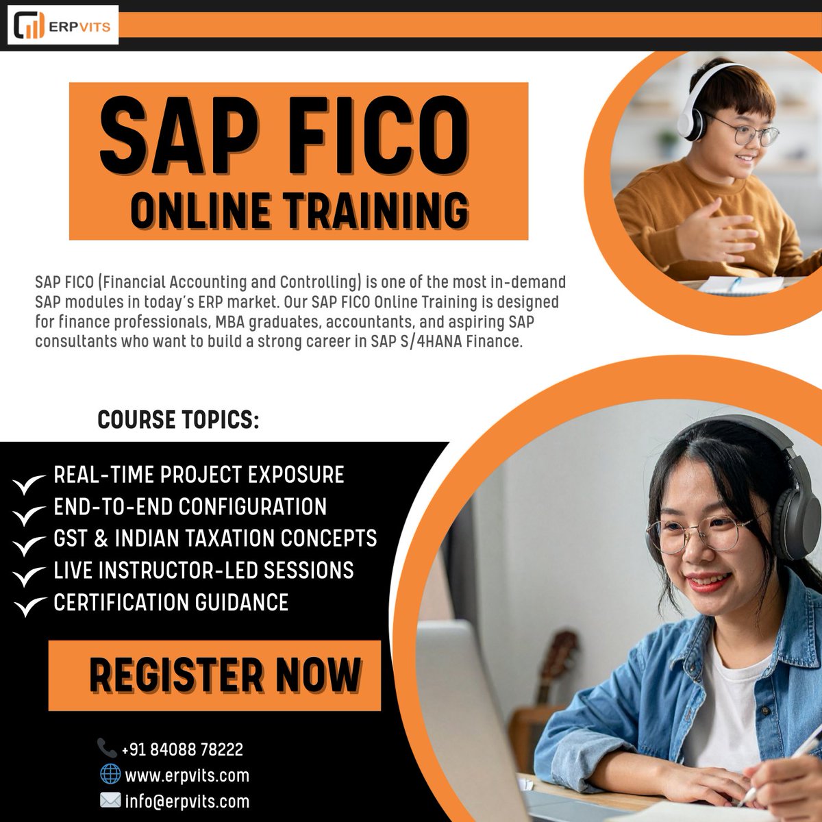 🚀 Build Your Career in SAP FICO with Industry-Focused Online Training!

📝 Registration Link: forms.gle/Uji214YbAfB2GR…

📞 +91 84088 78222
 🌐 erpvits.com

#SAPFICO #SAPFICOTraining #SAPOnlineTraining #SAPCourse #SAPS4HANA #SAPS4HANAFinance #SAPConsultant