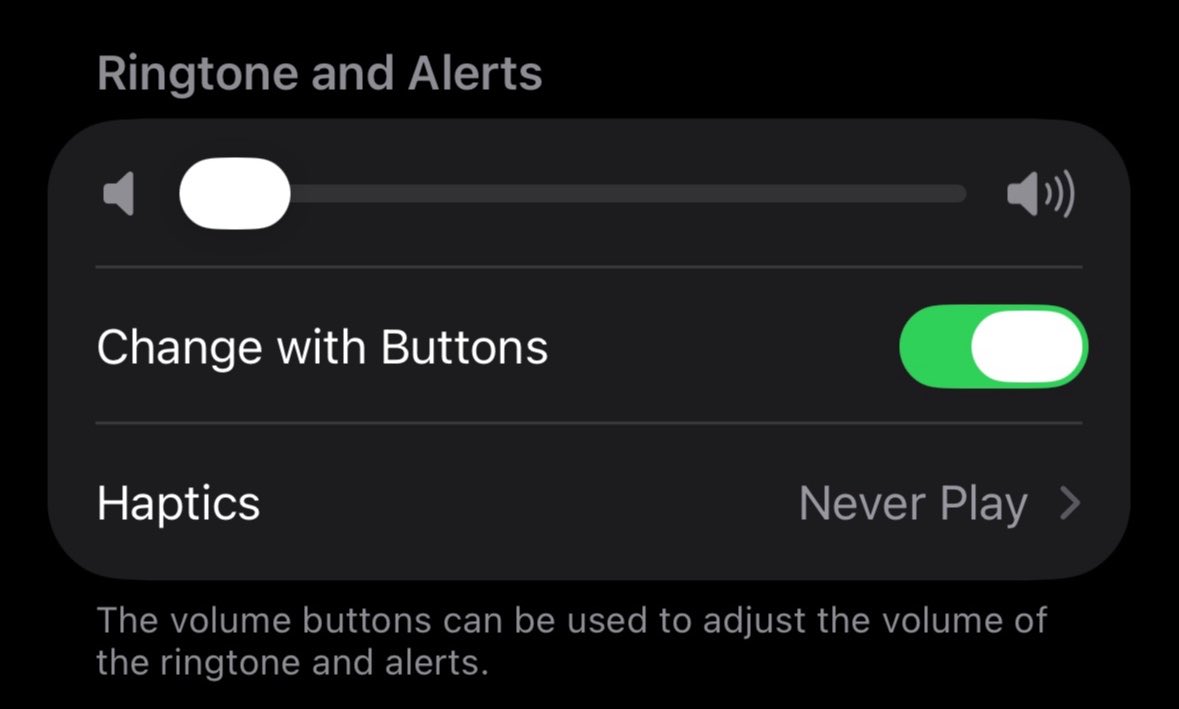 They say your ringer volume and alerts determine who you are 😩