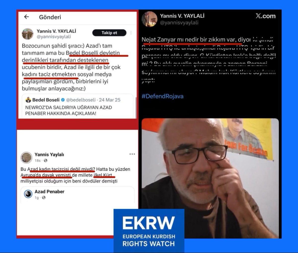 AVRUPA KÜRT HAKLARI İZLEME MERKEZİ tweet media
