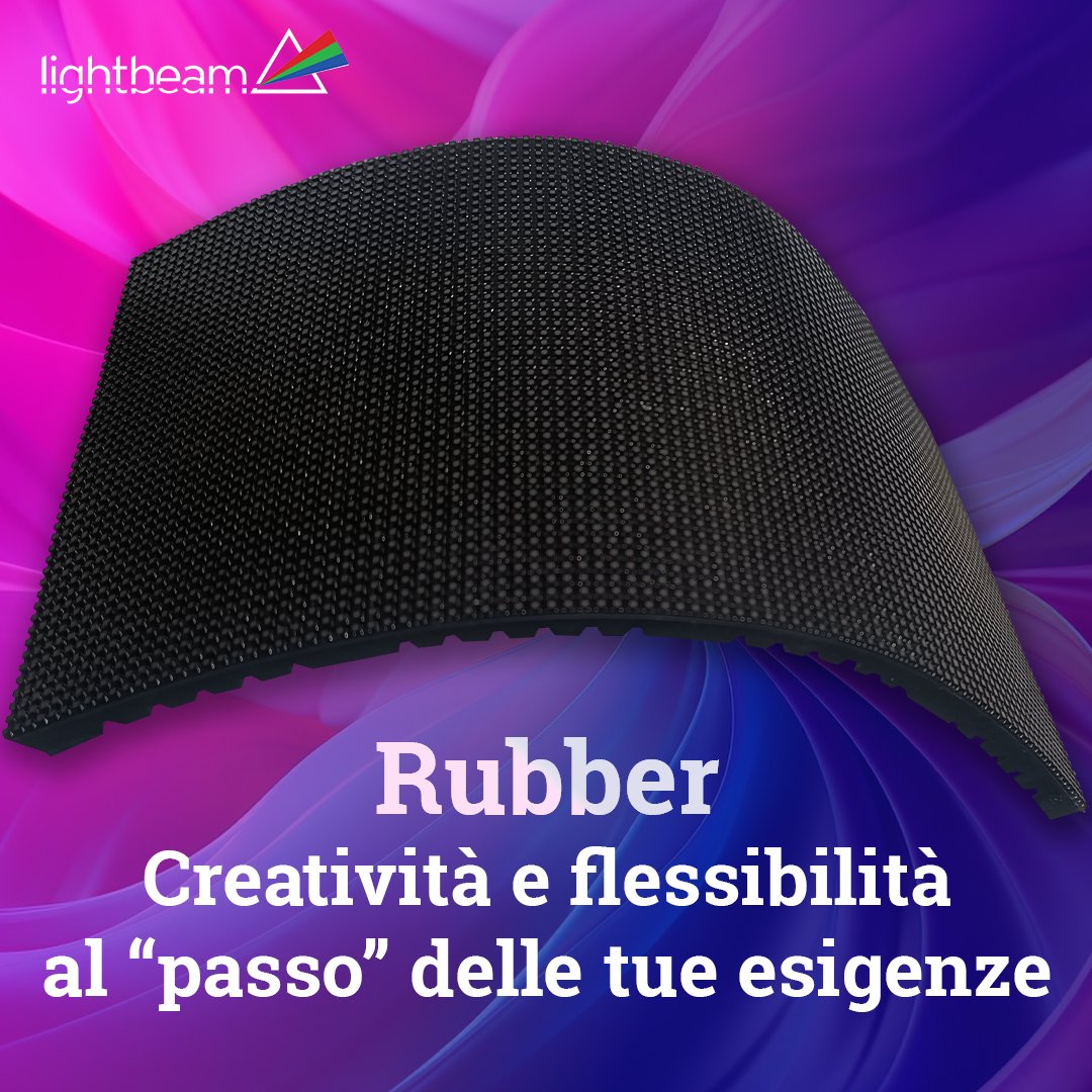 LeadingTechnolo's tweet image. Il pannello install magnetico “Rubber” di #Lightbeam è disponibile con passo da 1,57mm a 4mm. Crea schermi curvi, circolari e di forme e dimensioni customizzabili, perfetti per un'infinità di applicazioni💥

Scopri di più👉tinyurl.com/dutuytxk

#ledscreen #ledwall #music