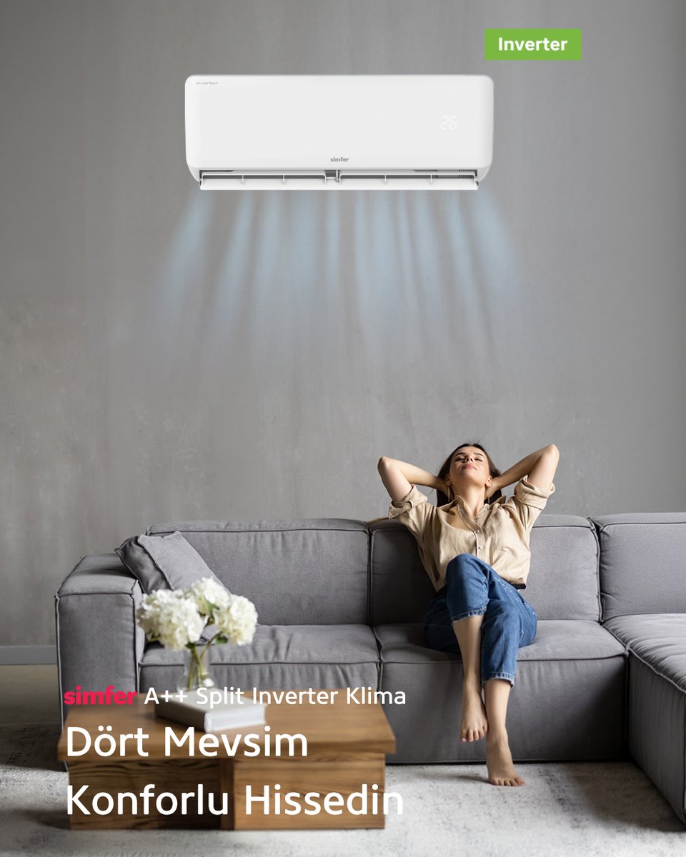 SimferTurkiye's tweet image. Konforun keyfini dört mevsim çıkarın!

Simfer Split Inverter Klima'nın nem alma modu, ortamın sıcaklığını düşürmeden havadaki fazla nemi çekerek sizi ferahlatır. 

📌 Detaylı bilgi için: simfer.com.tr

#Simfer #SplitKlima #NemAlma #Konfor