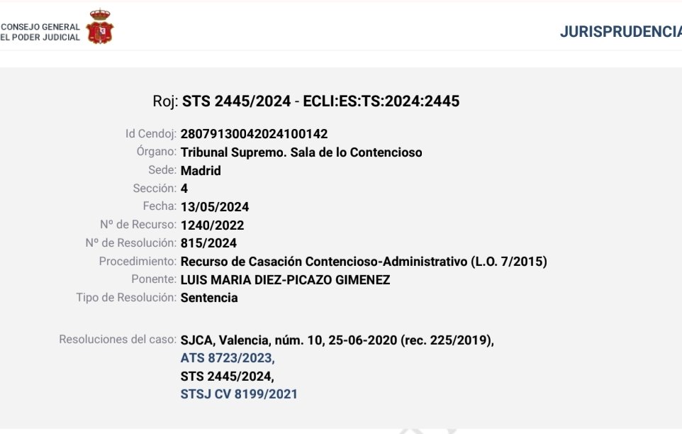 STS 2445/2024: Es posible modificar un tribunal de selecció? SI " Es claro que la modificación de la composición de la comisión de selección debe siempre fundarse en una causa relevante y, por supuesto existente".